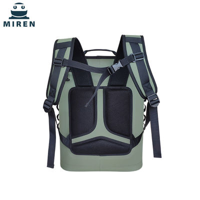 キャンプ ピクニック用グリーン ハイパロン漏れ防止クーラー バックパック 25L
