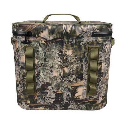 防水 20l クーラー バックパック、キャンプ ハイキングのためのカモフラージュの柔らかい側面のあるクーラー