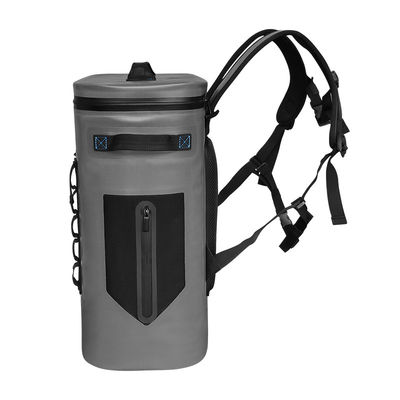 ダークグレー 防水ソフトクーラー 25L クーラー バッグ