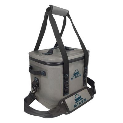 キャンプハイキングのための耐久性のある再利用可能な24缶クーラーバッグTPU材料