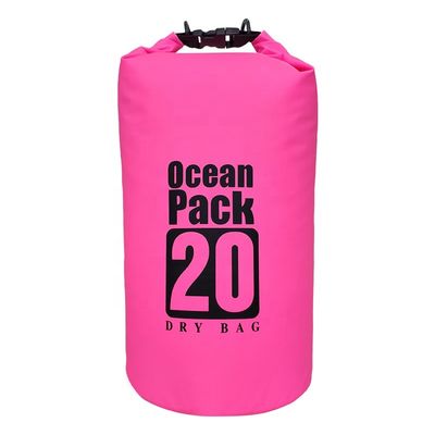 屋外活動のための折り畳み式の軽量ポリ塩化ビニールの防水ドライ バッグ 20L 容量
