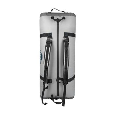 ライトグレー 120L 防水 デュッフルバッグ 露天観光 キャンプ