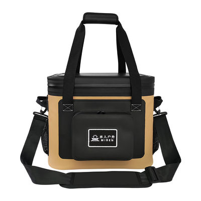 カキ製 20L クーラーバッグ TPU 絶縁式 漏れ防止 30缶のビールや飲み物まで収納